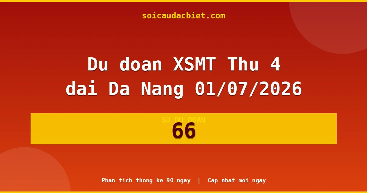 KQXS Đà Nẵng Thứ 4 01/07 — Kết quả xổ số Đà Nẵng hôm nay